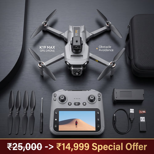 AERION K19 Max GPS drone kit with screen remote