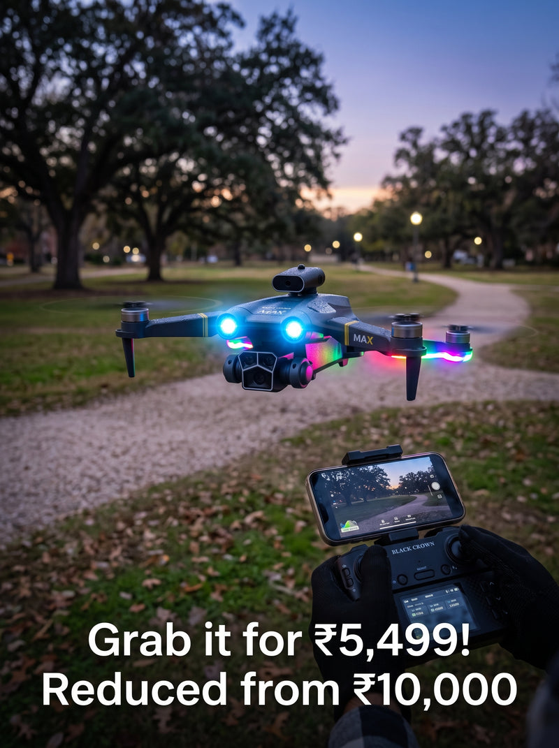 AERION M3 Ultra drone hovering in a park