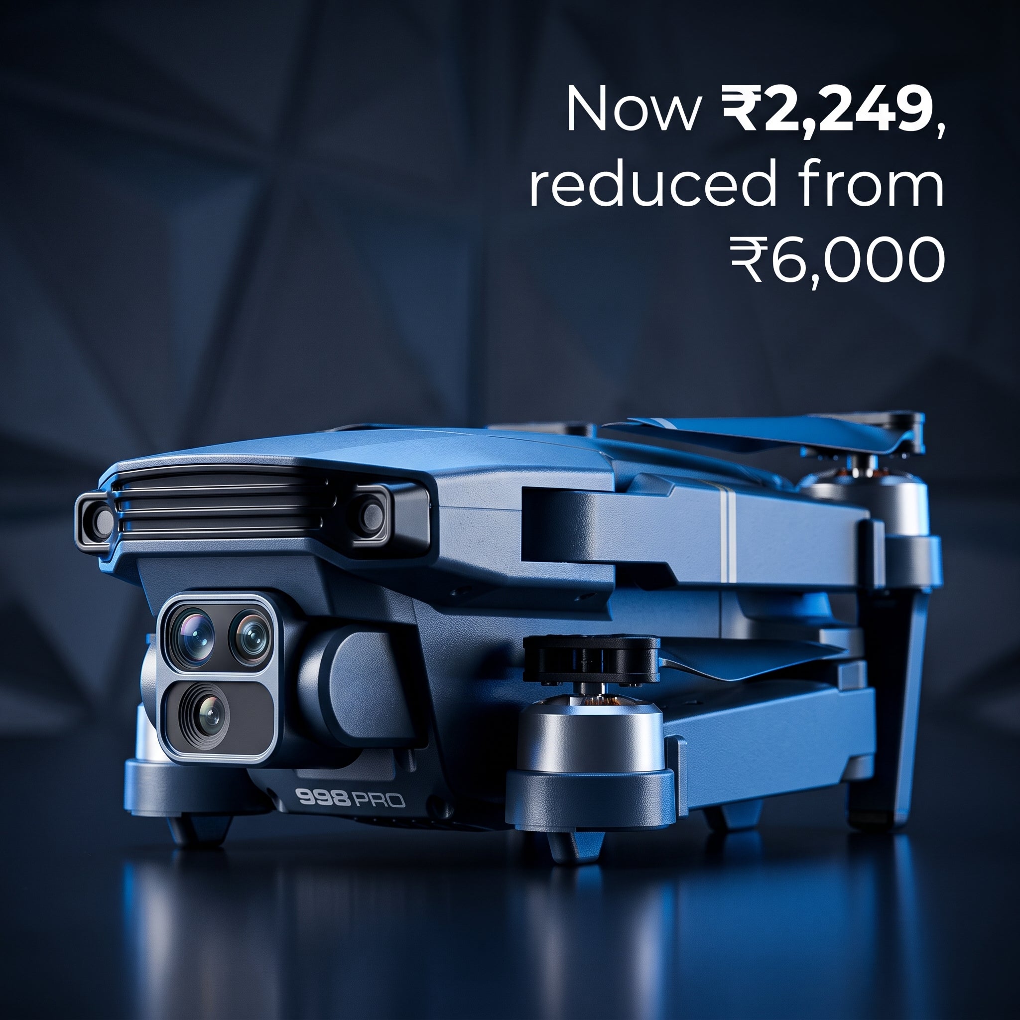 AERION 998 Pro foldable drone with camera