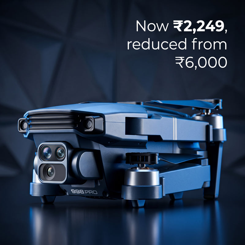 AERION 998 Pro foldable drone with camera