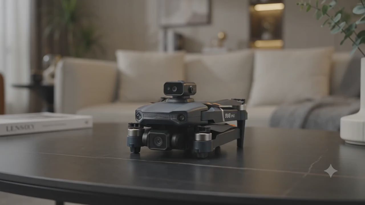 AERION 998 Pro drone in flight